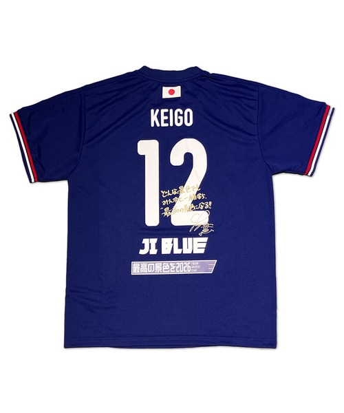 JFA STORE】 プレーヤーズTシャツ JI BLUE Ver. 背番号12 日本代表
