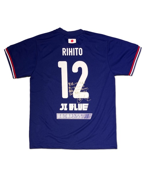 JFA STORE】 プレーヤーズTシャツ JI BLUE Ver. 背番号12 日本代表