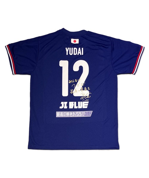 JFA STORE】 プレーヤーズTシャツ JI BLUE Ver. 背番号12 日本代表