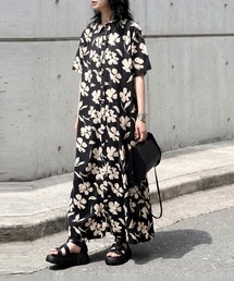 シャツワンピース（花柄・ボタニカル柄）ファッション通販 - ZOZOTOWN