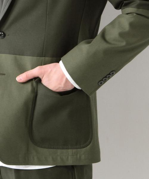 UNITED ARROWS（ユナイテッドアローズ）の「＜NW＋UA（ニックウースター＋ユナイテッドアローズ）＞ CTN MILITARY 3B JACKET †◆（テーラードジャケット・メンズ・ダークグリーン・50/44/46/48）」の7枚目の写真