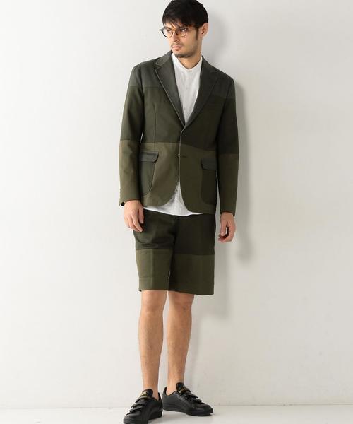 UNITED ARROWS（ユナイテッドアローズ）の「＜NW＋UA（ニックウースター＋ユナイテッドアローズ）＞ CTN MILITARY 3B JACKET †◆（テーラードジャケット・メンズ・ダークグリーン・50/44/46/48）」の3枚目の写真