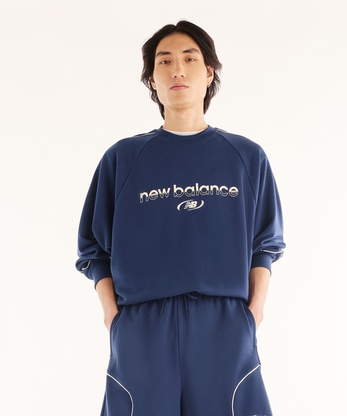 NEW BALANCE(ニューバランス)の「Trackside スウェットショートパンツ(裏毛)(スウェットパンツ・メンズ・ネイビー/ブラック・SMALL/MEDIUM/LARGE/X-LARGE/XX-LARGE)」の9枚目の写真