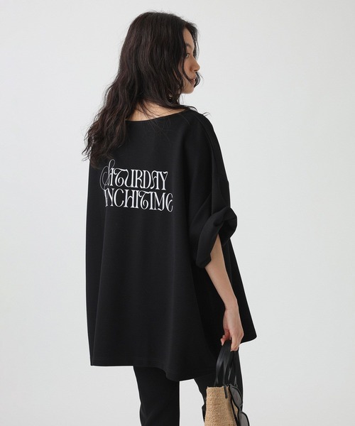 She is-.（シーイズ）の「【SHE is-.】＜別注＞バックプリントT（Tシャツ/カットソー・レディース・ブラック/ホワイト・フリー）」の17枚目の写真