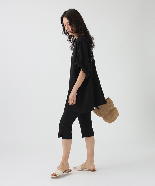 She is-.（シーイズ）の「【SHE is-.】＜別注＞バックプリントT（Tシャツ/カットソー・レディース・ブラック/ホワイト・フリー）」の21枚目の写真