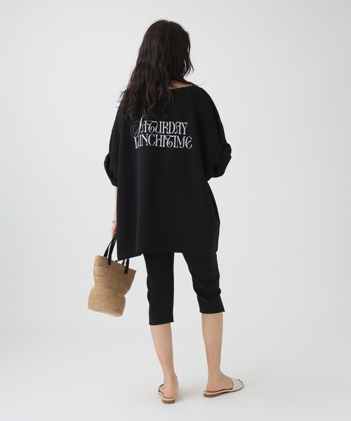 She is-.（シーイズ）の「【SHE is-.】＜別注＞バックプリントT（Tシャツ/カットソー・レディース・ブラック/ホワイト・フリー）」の22枚目の写真