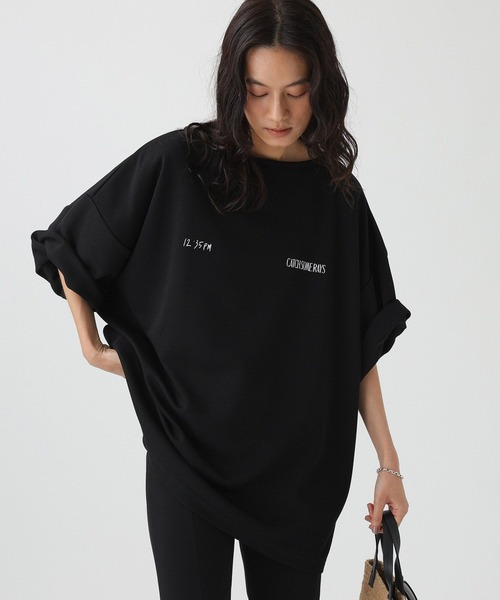 She is-.（シーイズ）の「【SHE is-.】＜別注＞バックプリントT（Tシャツ/カットソー・レディース・ブラック/ホワイト・フリー）」の14枚目の写真