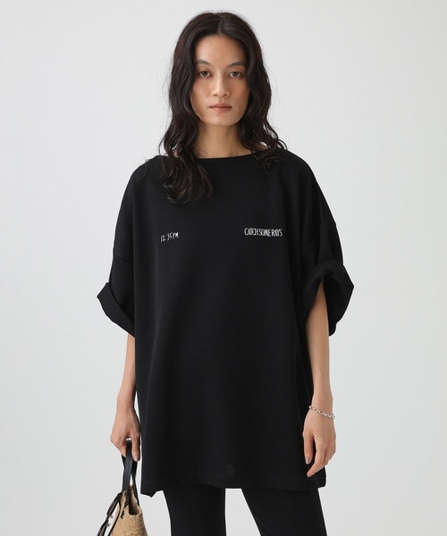 She is-.（シーイズ）の「【SHE is-.】＜別注＞バックプリントT（Tシャツ/カットソー・レディース・ブラック/ホワイト・フリー）」の15枚目の写真