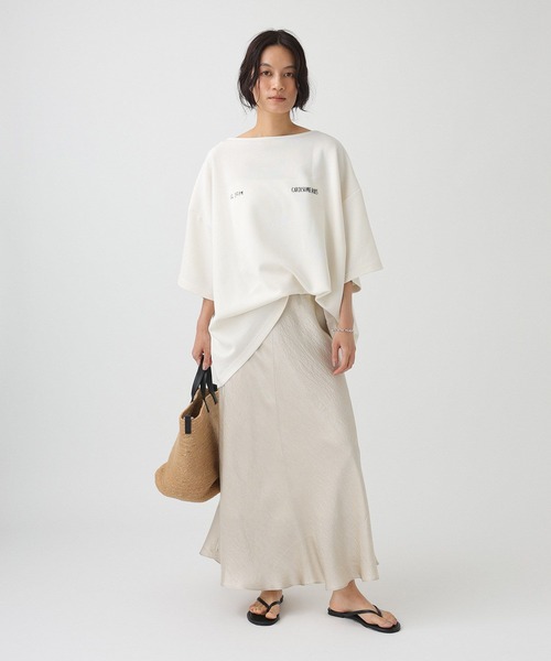 She is-.（シーイズ）の「【SHE is-.】＜別注＞バックプリントT（Tシャツ/カットソー・レディース・ブラック/ホワイト・フリー）」の9枚目の写真