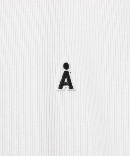 ALAND(エーランド)の「【UNISEX】ALAND/レイヤードヘンリ-半袖T(Tシャツ/カットソー・レディース・グレー/ブラック/ホワイト・LARGE/SMALL)」の20枚目の写真