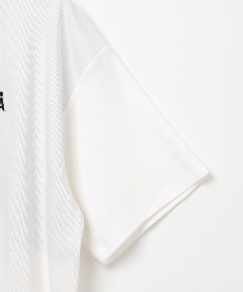 ALAND(エーランド)の「【UNISEX】ALAND/レイヤードヘンリ-半袖T(Tシャツ/カットソー・レディース・グレー/ブラック/ホワイト・LARGE/SMALL)」の19枚目の写真