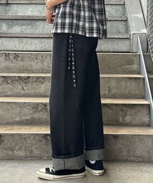 CIAOPANIC｜チャオパニックのデニムパンツ（ブラック/黒色系）通販 