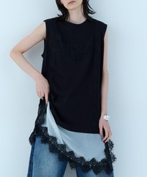 Lace Layered Tunic Tee