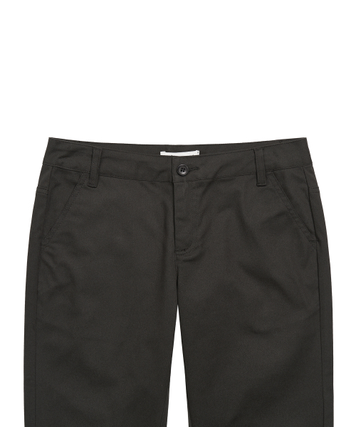 PEPLEE(ペプリー)の「シャーリングブーツカットコットンパンツ(チャコール)(その他パンツ・レディース・その他・SMALL/MEDIUM)」の4枚目の写真
