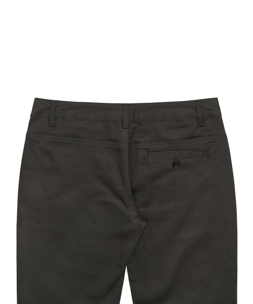 PEPLEE(ペプリー)の「シャーリングブーツカットコットンパンツ(チャコール)(その他パンツ・レディース・その他・SMALL/MEDIUM)」の5枚目の写真