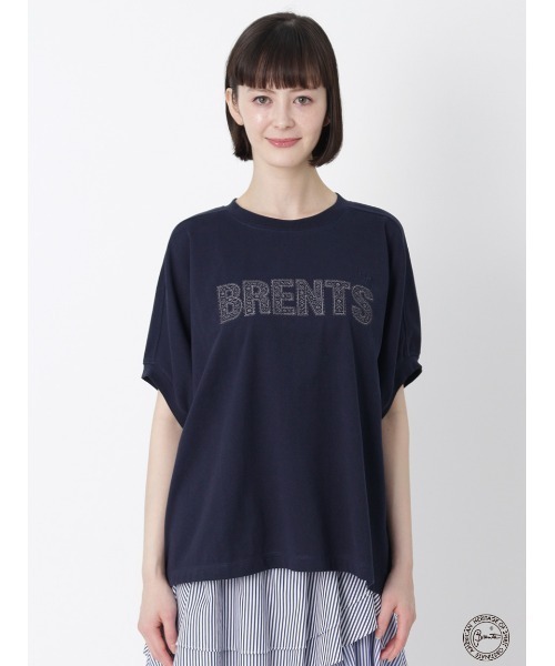 H.A.K(ハク)の「H.A.K×BRENTS プレミアム天竺ロゴレースドルマンTシャツ(Tシャツ/カットソー・レディース・ホワイト/ブラック/ネイビー・FREE)」の3枚目の写真