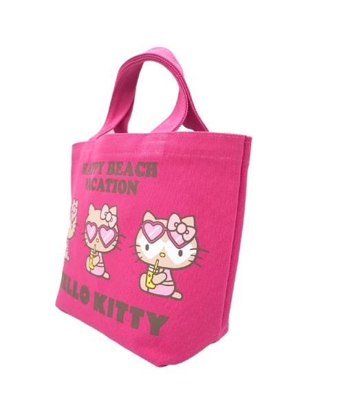 LOCALMOTION HAWAII(ローカルモーション ハワイ)の「日焼けキティKITTY MINI LUNCH BAG(トートバッグ・レディース・ピンク・FREE)」の2枚目の写真