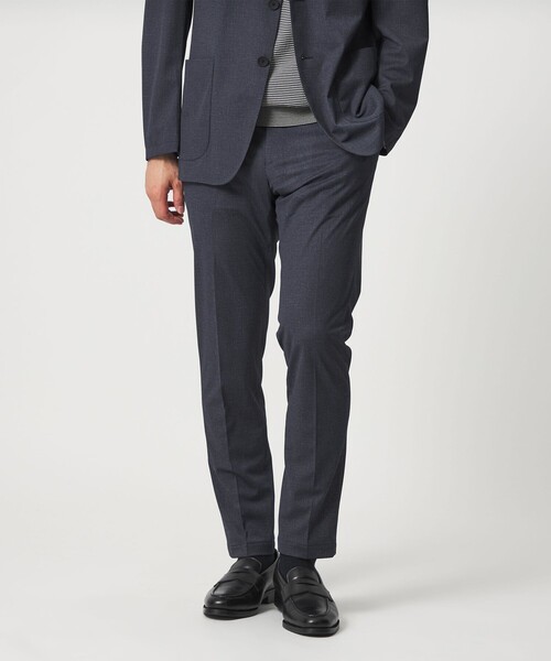 UNITED ARROWS（ユナイテッドアローズ）の「トリコット ソリッド ノープリーツ パンツ UA COZY ウォッシャブル ストレッチ 通気性（スラックス・メンズ・ネイビー・S/XXL/L/XL/M）」の20枚目の写真
