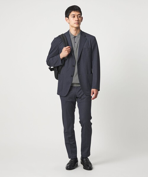 UNITED ARROWS（ユナイテッドアローズ）の「トリコット ソリッド ノープリーツ パンツ UA COZY ウォッシャブル ストレッチ 通気性（スラックス・メンズ・ネイビー・S/XXL/L/XL/M）」の19枚目の写真