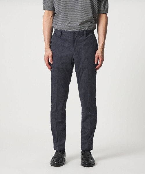 UNITED ARROWS（ユナイテッドアローズ）の「トリコット ソリッド ノープリーツ パンツ UA COZY ウォッシャブル ストレッチ 通気性（スラックス・メンズ・ネイビー・S/XXL/L/XL/M）」の16枚目の写真