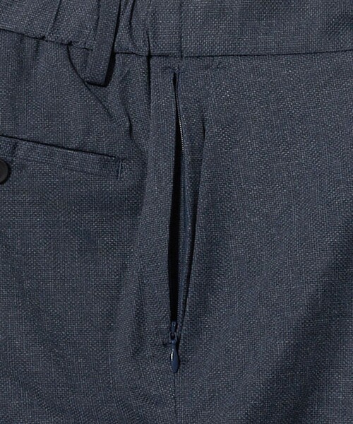 UNITED ARROWS（ユナイテッドアローズ）の「トリコット ソリッド ノープリーツ パンツ UA COZY ウォッシャブル ストレッチ 通気性（スラックス・メンズ・ネイビー・S/XXL/L/XL/M）」の8枚目の写真