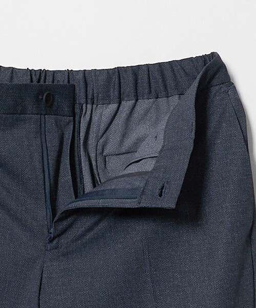 UNITED ARROWS（ユナイテッドアローズ）の「トリコット ソリッド ノープリーツ パンツ UA COZY ウォッシャブル ストレッチ 通気性（スラックス・メンズ・ネイビー・S/XXL/L/XL/M）」の7枚目の写真