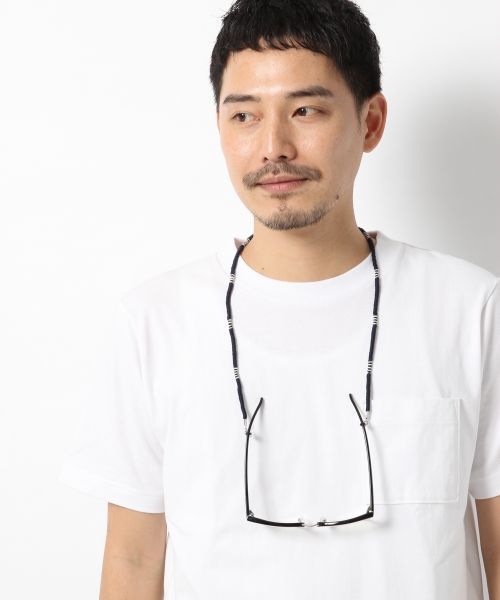 GLOBAL WORK（グローバルワーク）の「2WAYネックレス/712802（ネックレス・メンズ・グレー/ネイビー/レッド・FREE）」の7枚目の写真