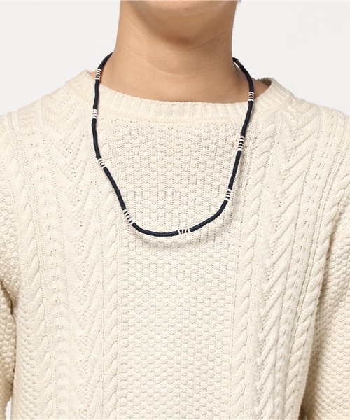 GLOBAL WORK（グローバルワーク）の「2WAYネックレス/712802（ネックレス・メンズ・グレー/ネイビー/レッド・FREE）」の4枚目の写真