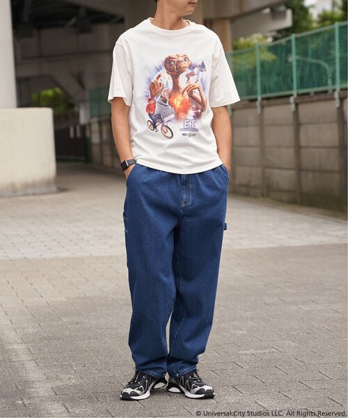 VENCEEXCHANGE(ヴァンスエクスチェンジ)の「『 E.T. 』デザイン ムービーTシャツ(Tシャツ/カットソー・メンズ・ホワイト/レッド/ネイビー・S/M/L/LL)」の5枚目の写真