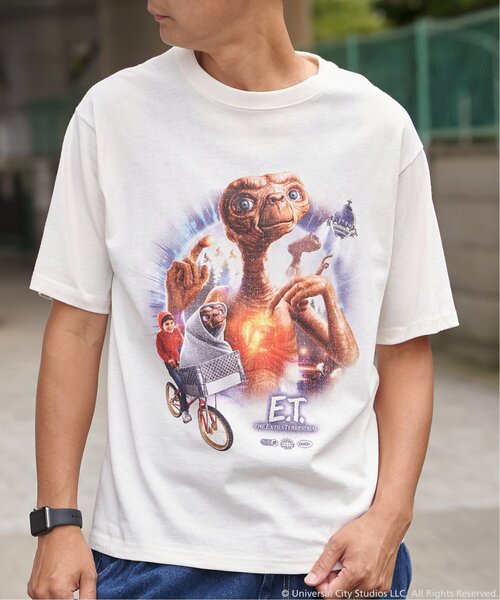 VENCEEXCHANGE(ヴァンスエクスチェンジ)の「『 E.T. 』デザイン ムービーTシャツ(Tシャツ/カットソー・メンズ・ホワイト/レッド/ネイビー・S/M/L/LL)」の8枚目の写真