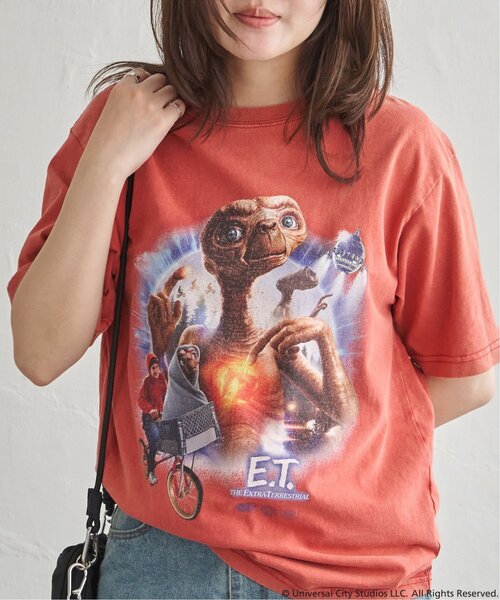 VENCEEXCHANGE(ヴァンスエクスチェンジ)の「『 E.T. 』デザイン ムービーTシャツ(Tシャツ/カットソー・メンズ・ホワイト/レッド/ネイビー・S/M/L/LL)」の13枚目の写真