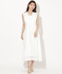 And Couture （アンドクチュール）ノースリーブロングワンピース AND COUTURE｜アンドクチュールのワンピース（袖なし）通販 - ZOZOTOWN