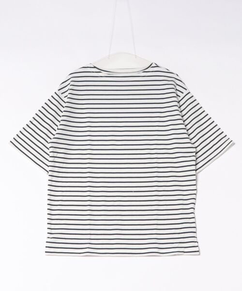 ARCHIVER(アーカイバ)の「/many men many mind/テレコボーダーバスクTee(Tシャツ/カットソー・メンズ・ネイビー系・LARGE)」の1枚目の写真