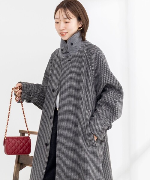 NOLLEY’S(ノーリーズ)の「NMPバルマカーンコート(トレンチコート・レディース・キャメル/ブラック系その他・M)」の13枚目の写真