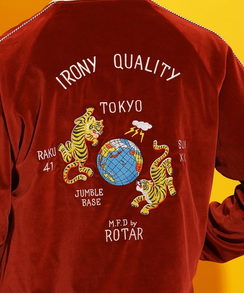 ROTAR(ローター)の「Irony Quality Souvenir Jacket(スカジャン・メンズ・グリーン/バーガンディー/ブラック・X-LARGE/LARGE/MEDIUM)」の3枚目の写真