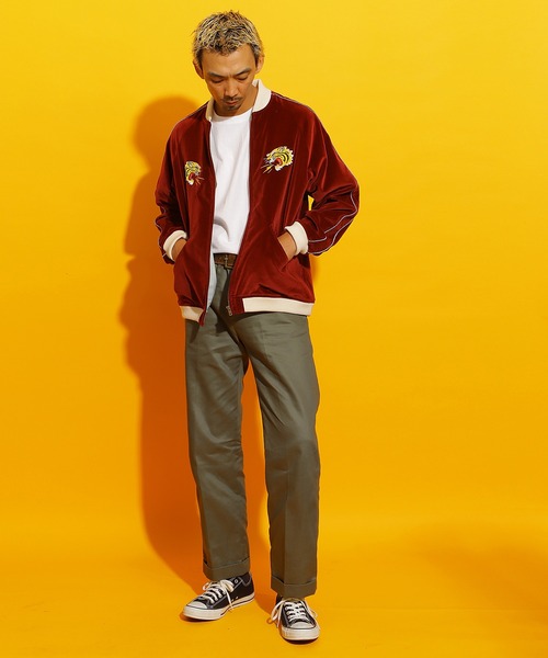 ROTAR(ローター)の「Irony Quality Souvenir Jacket(スカジャン・メンズ・グリーン/バーガンディー/ブラック・X-LARGE/LARGE/MEDIUM)」の5枚目の写真