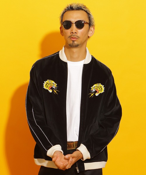 ROTAR(ローター)の「Irony Quality Souvenir Jacket(スカジャン・メンズ・グリーン/バーガンディー/ブラック・X-LARGE/LARGE/MEDIUM)」の8枚目の写真