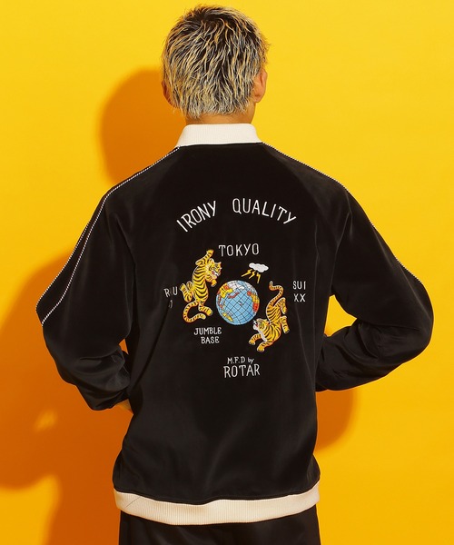 ROTAR(ローター)の「Irony Quality Souvenir Jacket(スカジャン・メンズ・グリーン/バーガンディー/ブラック・X-LARGE/LARGE/MEDIUM)」の9枚目の写真