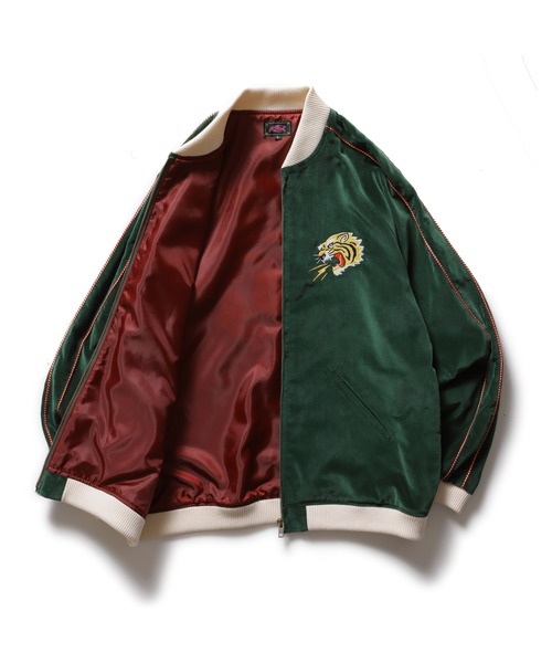 ROTAR(ローター)の「Irony Quality Souvenir Jacket(スカジャン・メンズ・グリーン/バーガンディー/ブラック・X-LARGE/LARGE/MEDIUM)」の14枚目の写真