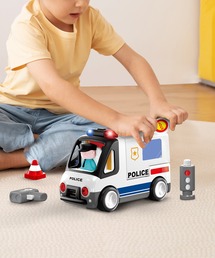 DADWAY | 【Hola Toys 】飛び出す白バイ!自分で走るパトカー(Tシャツ/カットソー)