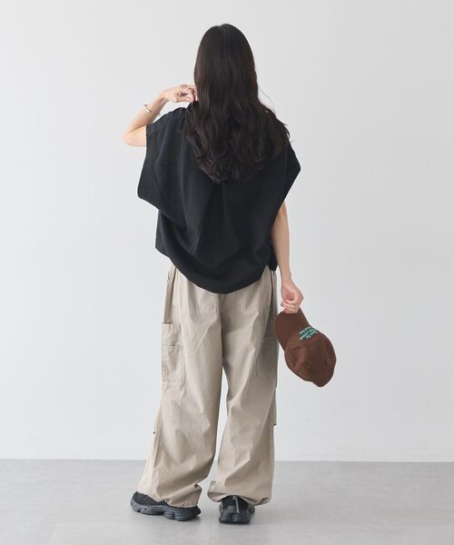 earth music&ecology(アースミュージックアンドエコロジー)の「ミリタリーパンツ(カーゴパンツ・レディース・ベージュ/カーキ・FREE)」の11枚目の写真