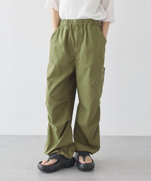 earth music&ecology(アースミュージックアンドエコロジー)の「ミリタリーパンツ(カーゴパンツ・レディース・ベージュ/カーキ・FREE)」の15枚目の写真