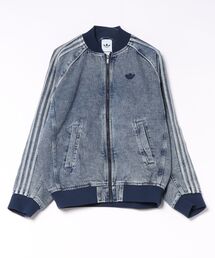 adidas SST PLEATHER TRACK TOP / アディダス スーパースター プレザー