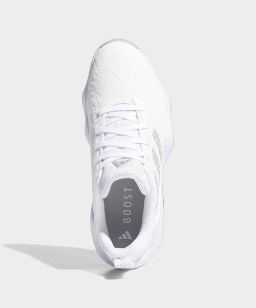 adidas（アディダス）の「ウィメンズ コードカオス 25【adidas Golf/アディダスゴルフ】（スニーカー・レディース・ホワイト×シルバー・22.5cm/23.5cm/24.5cm/25.5cm/23.0cm/24.0cm/25.0cm/22.0cm）」の2枚目の写真