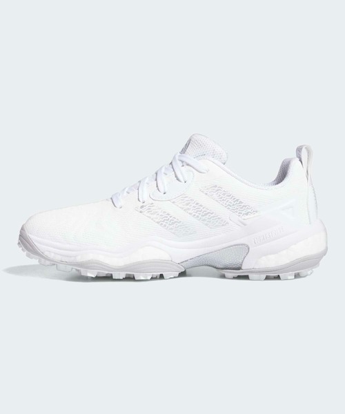 adidas（アディダス）の「ウィメンズ コードカオス 25【adidas Golf/アディダスゴルフ】（スニーカー・レディース・ホワイト×シルバー・22.5cm/23.5cm/24.5cm/25.5cm/23.0cm/24.0cm/25.0cm/22.0cm）」の6枚目の写真