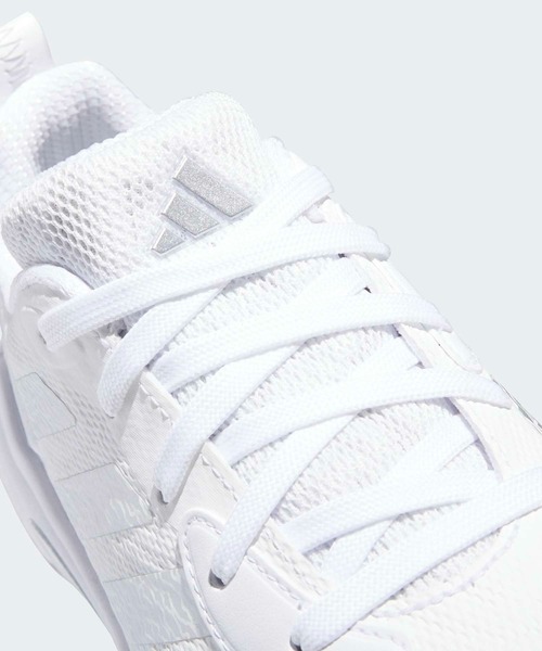 adidas（アディダス）の「ウィメンズ コードカオス 25【adidas Golf/アディダスゴルフ】（スニーカー・レディース・ホワイト×シルバー・22.5cm/23.5cm/24.5cm/25.5cm/23.0cm/24.0cm/25.0cm/22.0cm）」の7枚目の写真