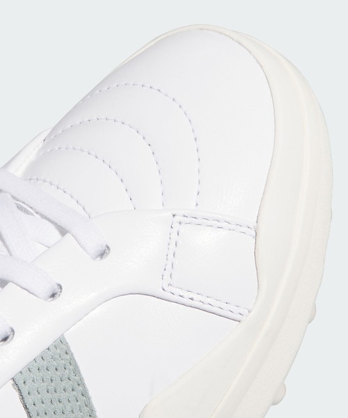 adidas(アディダス)の「レトロクロス GRIPMORE スパイクレス ゴルフ / RETROCROSS GRIPMORE SPIKELESS GOLF【adidas Golf/アディダスゴルフ】(スニーカー・メンズ・ホワイト×グリーン・24.5cm/25.5cm/26.5cm/27.5cm/28.5cm/25.0cm/26.0cm/27.0cm/28.0cm/29.0cm)」の8枚目の写真