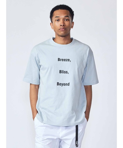 RadBlue(ラッドブルー)の「DrySilkyCotton Tシャツ【Message 03】(Tシャツ/カットソー・メンズ・ライトブルー/ネイビー/ベージュ・S/L/XL/M)」の5枚目の写真