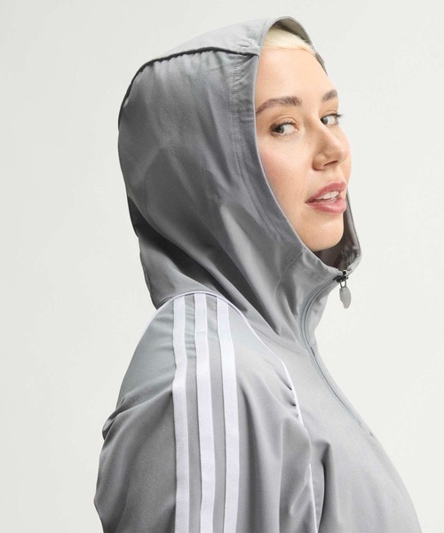 adidas(アディダス)の「アディダス オリジナルス スポーツ カバーアップジャケット / ハーフジップ / アディダス adidas(スウェット・レディース・グレー・XX-LARGE/LARGE/MEDIUM/SMALL/X-LARGE)」の7枚目の写真