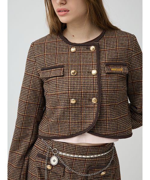 LILY BROWN(リリーブラウン)の「【LILY BROWN×MARY QUANT】2連チェーンベルト(ベルト・レディース・ブラック/ホワイト・F)」の10枚目の写真